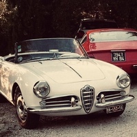 ALFA ROMEO Giulietta Spider « châssis court » 1956 à Pélissanne (831) ALFA ROMEO Giulietta Spider « châssis court » 1956 à Pélissanne (831)